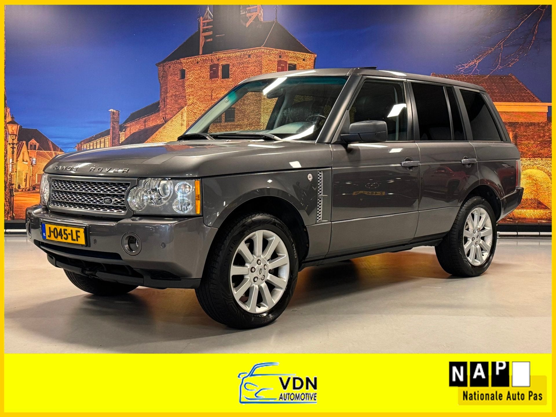 Land Rover Range Rover 4.2 V8 Supercharged Schuifdak Leer Xe, 4197 cc, Gebruikt, Leder, Bedrijf