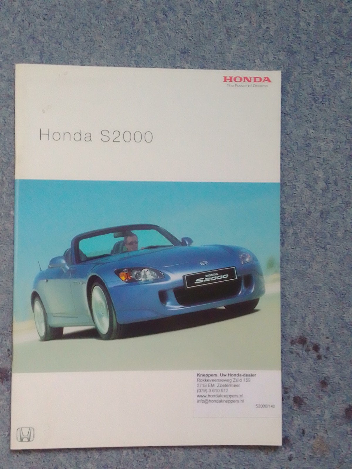 Honda S2000, Ophalen of Verzenden, Honda