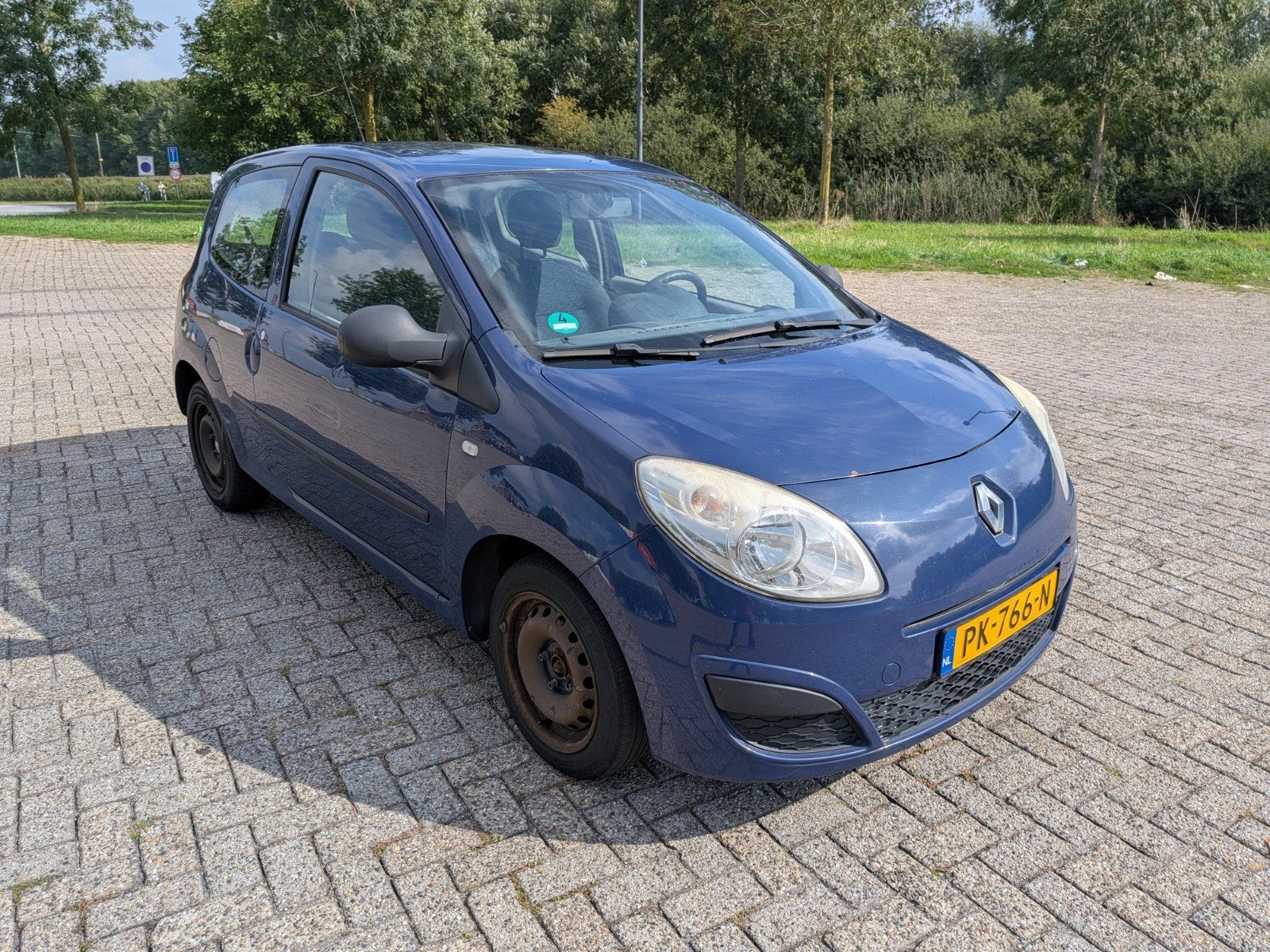 Renault Twingo 1.1 2008 Blauw, Auto's, Voorwielaandrijving, Twingo, 31 €/maand, 4 cilinders