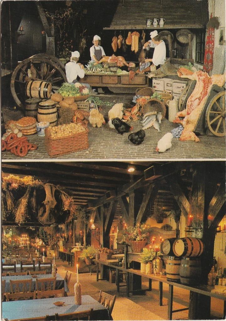 WOUDRICHEM Restaurant 't Kruithuis Arsenaal en Victor Cesar, Verzenden, 1960 tot 1980, Ongelopen, Noord-Brabant