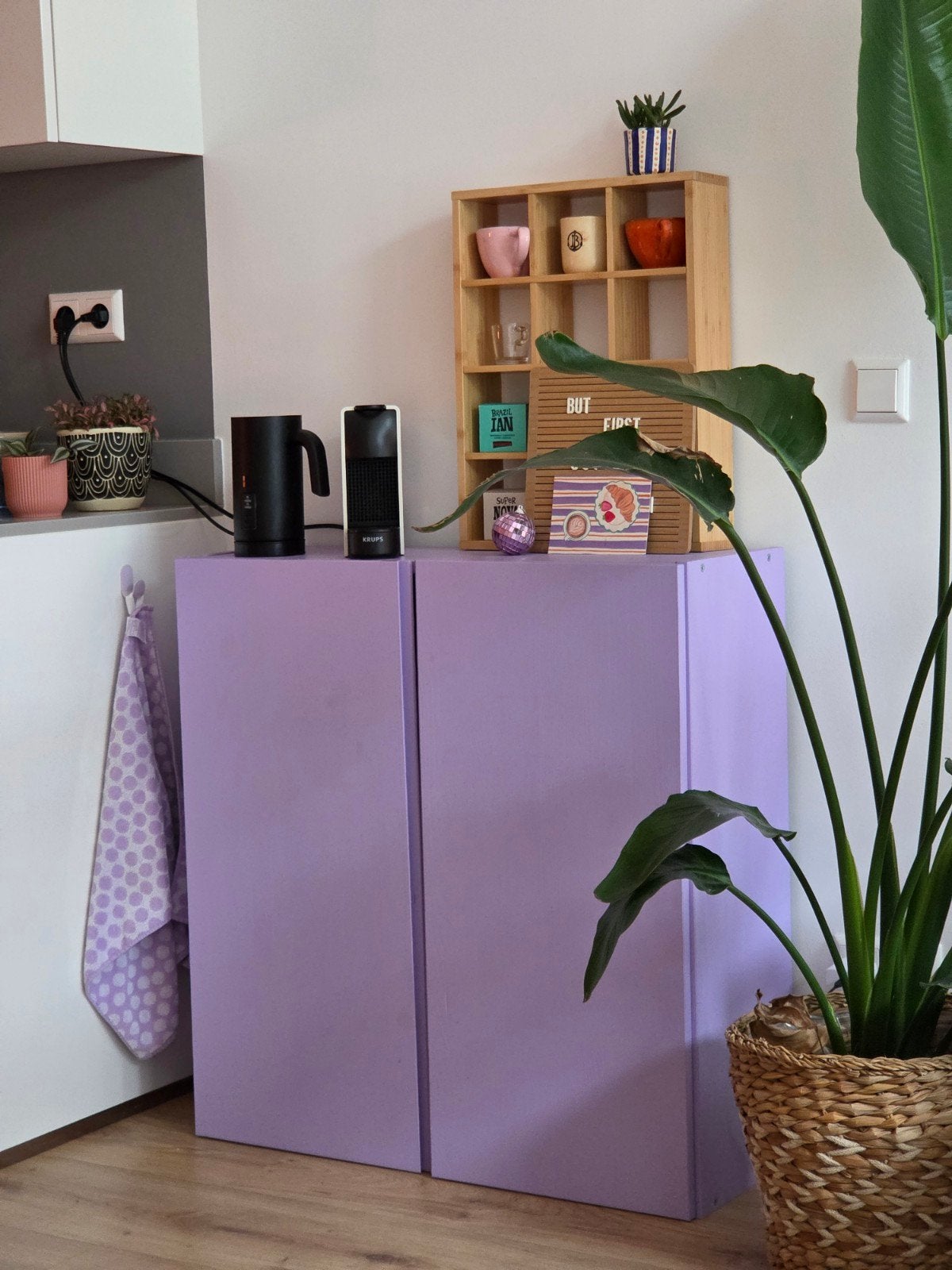 Lila/paars kastje IKEA - IVAR, Huis en Inrichting, Ophalen, Zo goed als nieuw, Minder dan 150 cm, Minder dan 100 cm