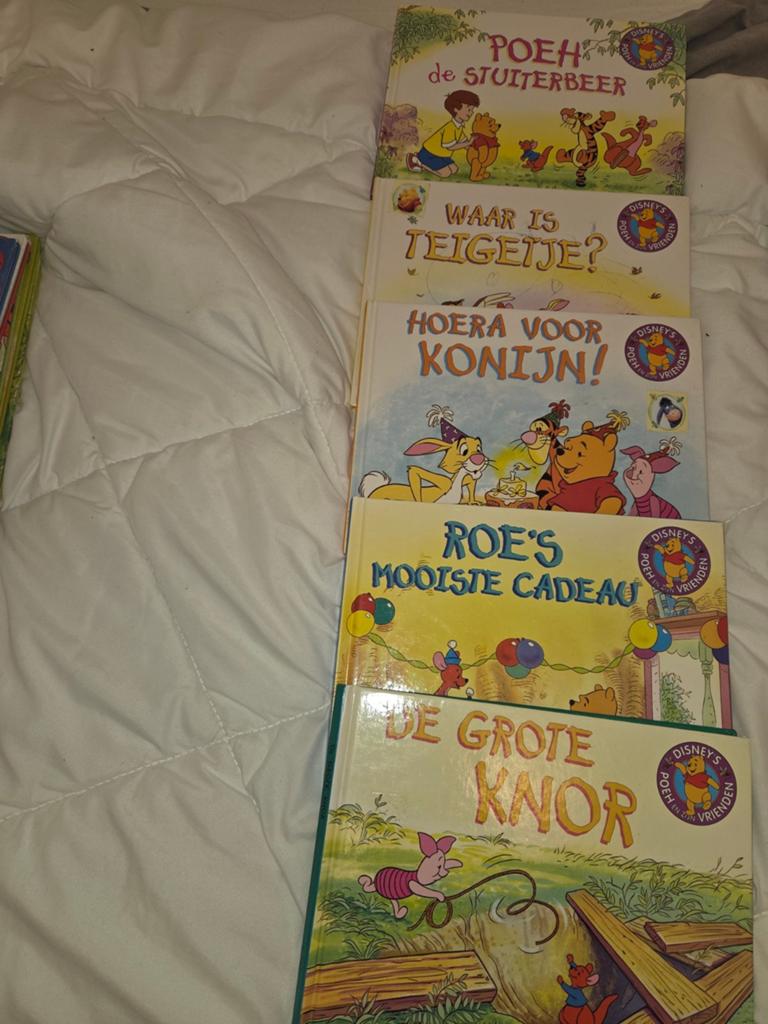 5 Disney Winnie de Poeh boeken, Boeken, Kinderboeken | Jeugd | onder 10 jaar, Gelezen, Sprookjes, Ophalen of Verzenden