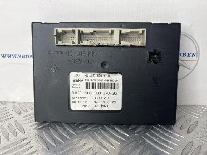 Module climatronic van een Mercedes S-Klasse, Ophalen of Verzenden, Gebruikt