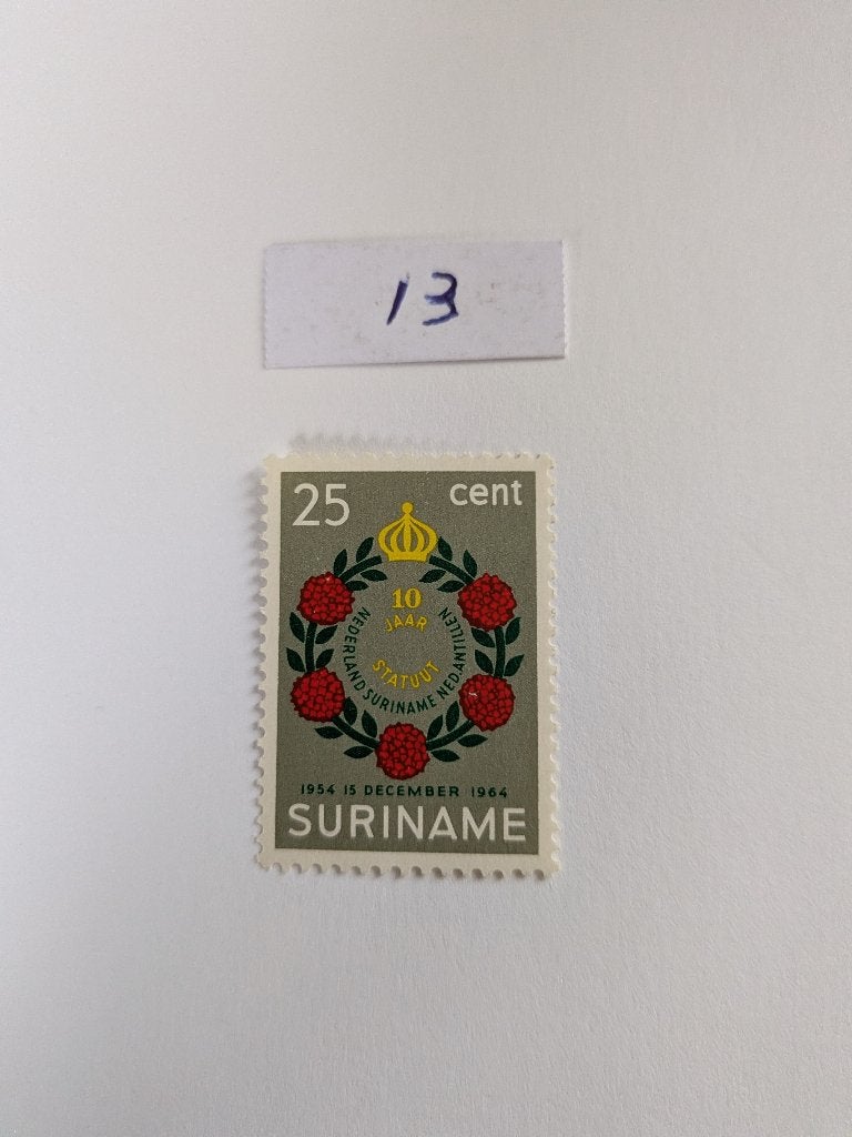 Suriname, Postzegels en Munten, Postzegels | Suriname, Verzenden, Postfris