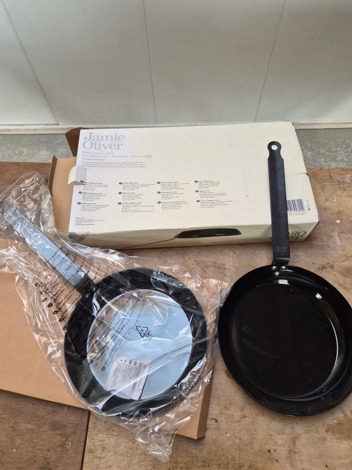 Barbecue pan 24 cm doornee Jamy Oliver, Ophalen, Nieuw