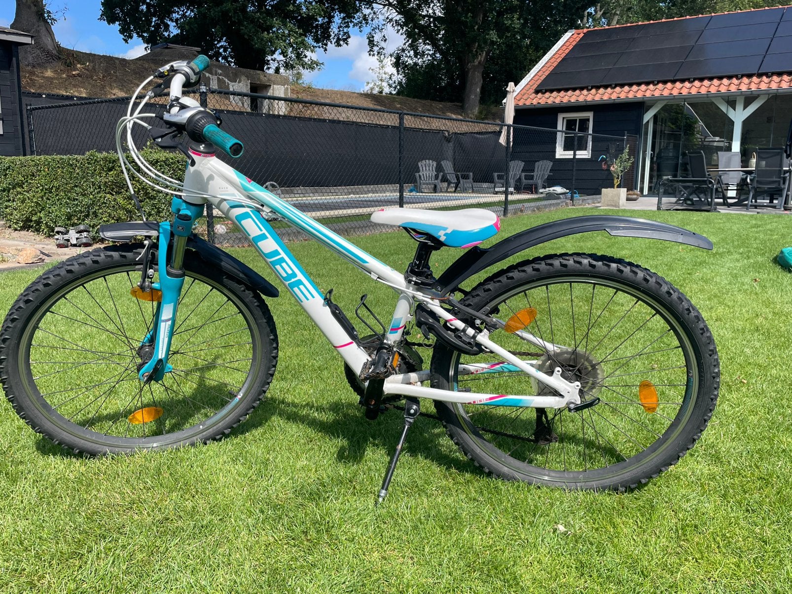 Cube kinderfiets 24 inch, Fietsen en Brommers, Ophalen, Gebruikt, Schijfrem, 20 inch of meer