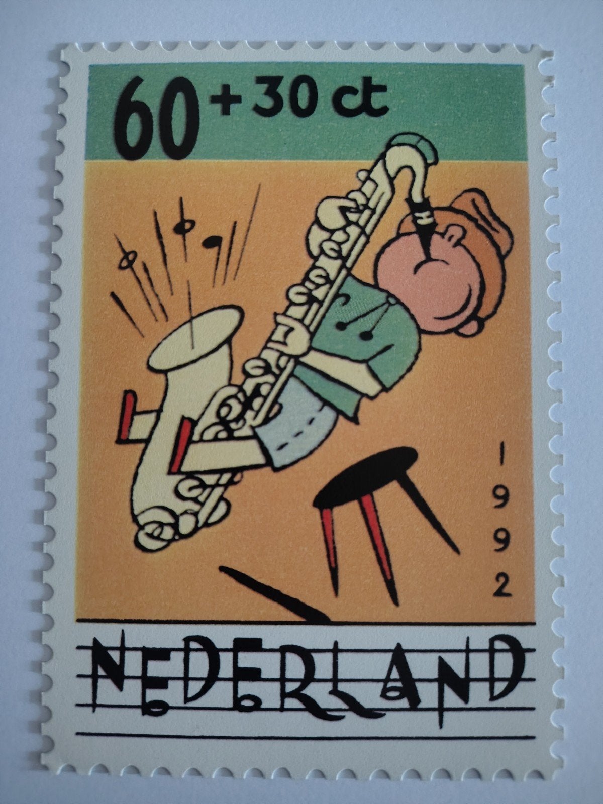 Nederland Kinderbedankkaart 1992, Ophalen of Verzenden