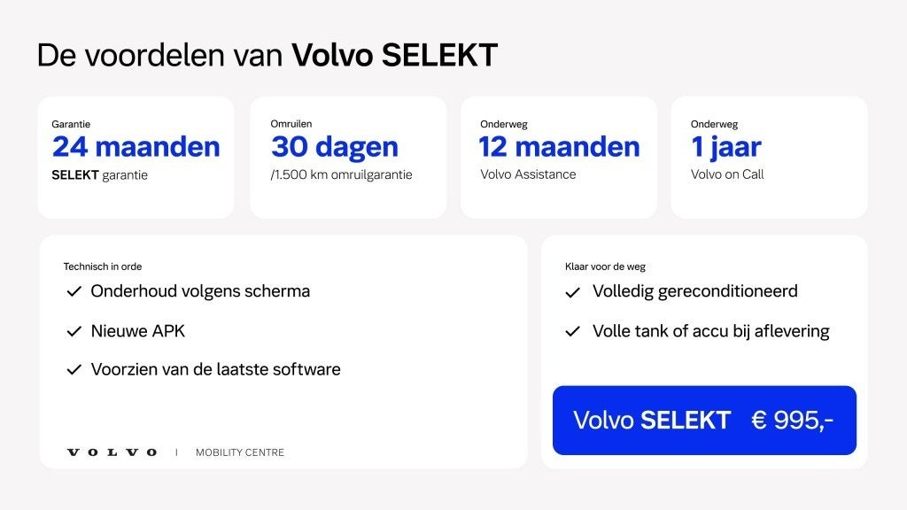 Volvo EX30 Single Motor Core 51 kWh SOH | Stoel/ Stuur verwa, Auto's, Dealer onderhouden, 0 cilinders, Gebruikt, Volvo Selected Used Cars