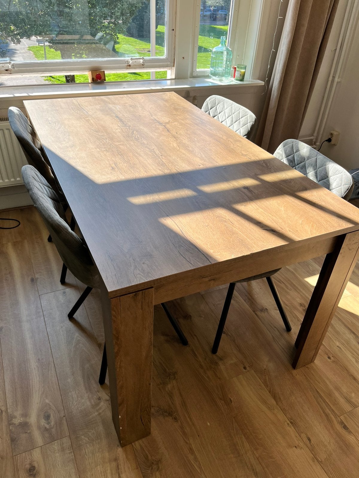 Eettafel Jysk, Ophalen, Kunststof, Gebruikt, 50 tot 100 cm