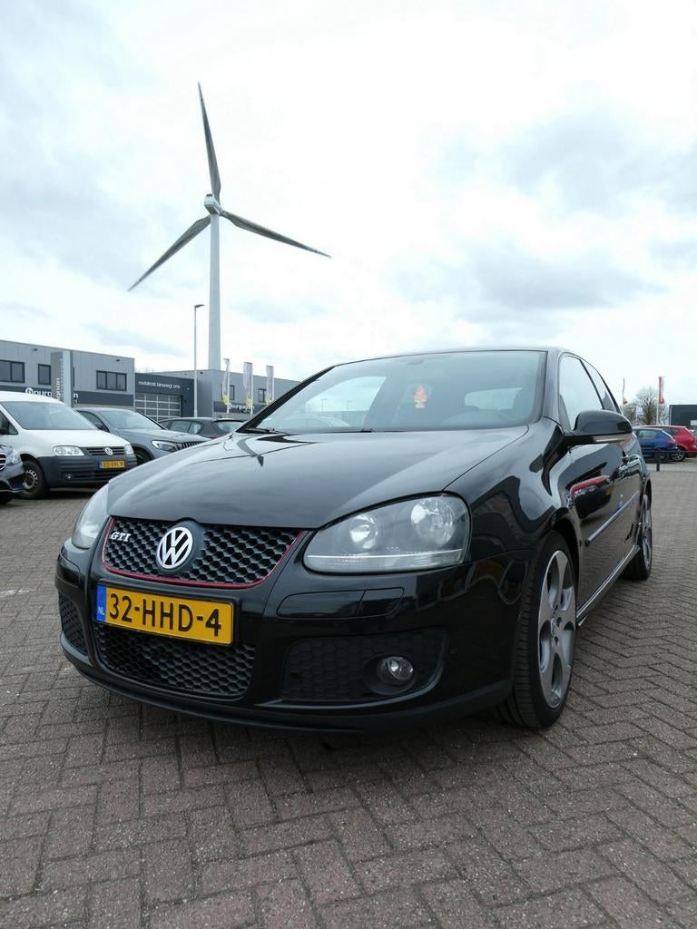Volkswagen Golf 5 GTI | Full Options | Two-Tone Leer, Auto's, 4 cilinders, Zwart, Overige kleuren, Handgeschakeld