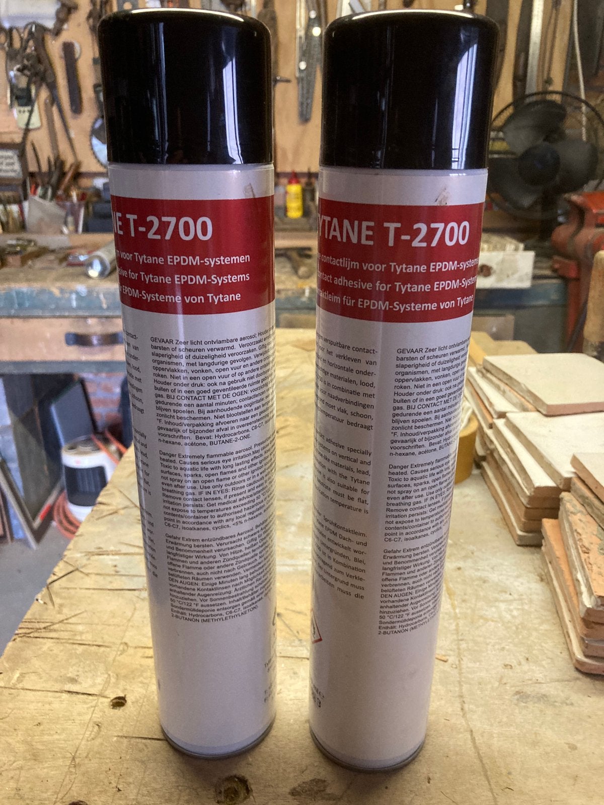 Contactspray epdm Titane, Ophalen of Verzenden, Zo goed als nieuw, Overige typen
