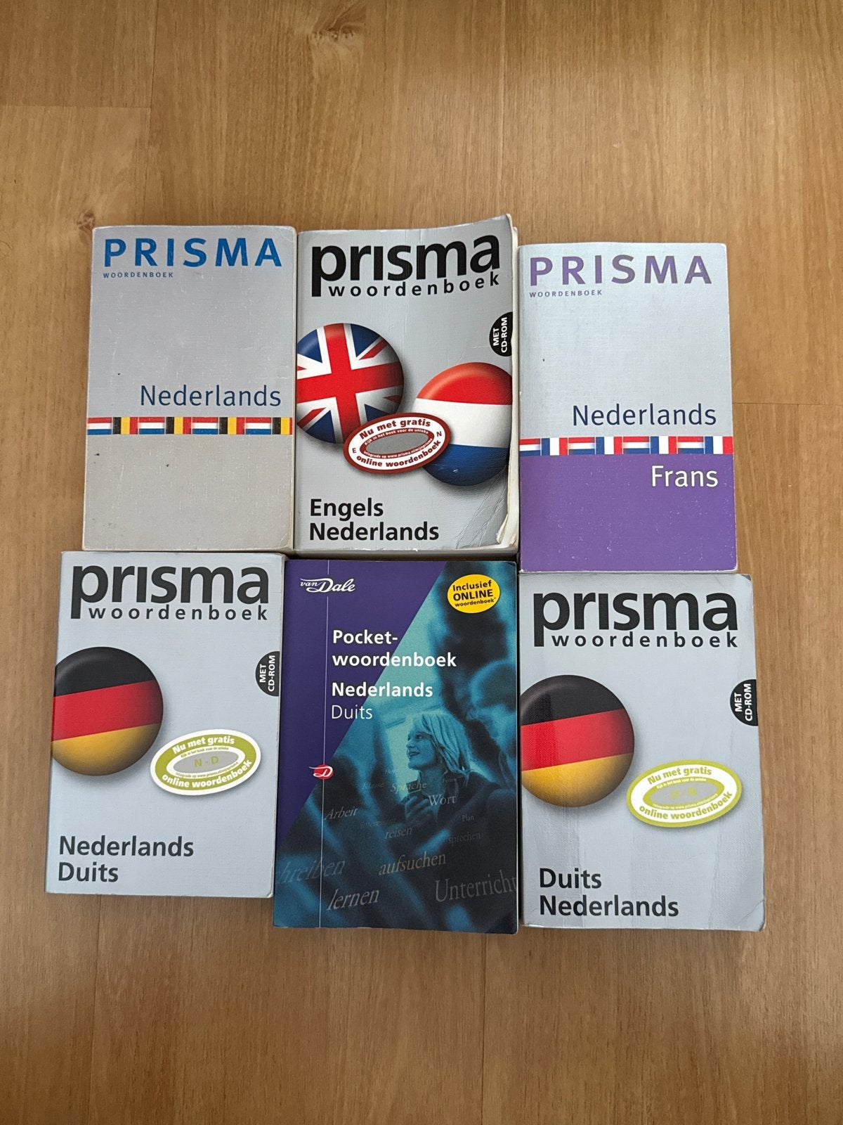Verschillende Prisma en Van Dale woordenboeken, Boeken, Woordenboeken, Ophalen of Verzenden, Gelezen, Prisma of Spectrum, Nederlands