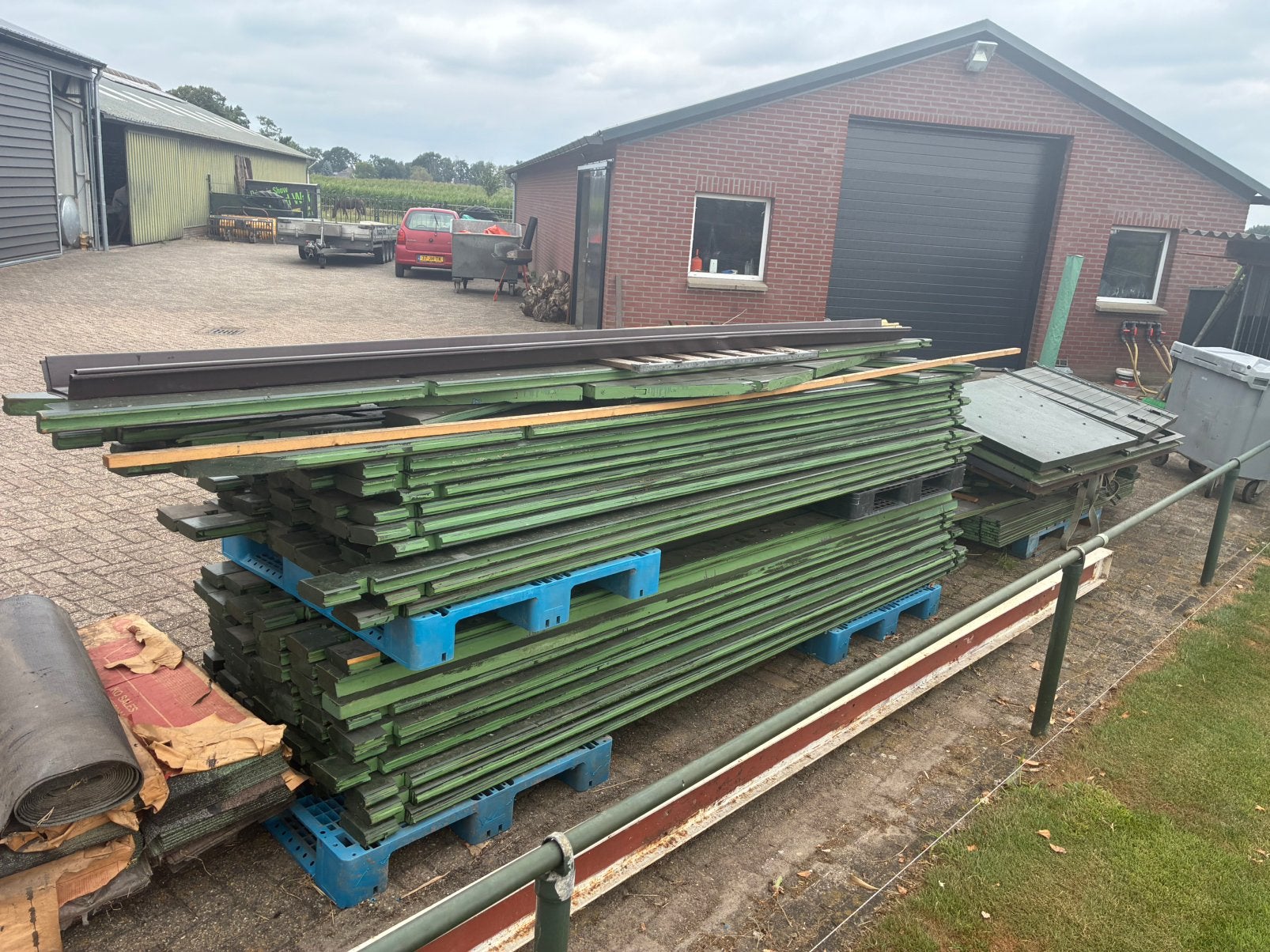 Tuinhuis/opbergstal/stal, 200 tot 400 cm, 250 tot 500 cm, Blokhut, Nieuw