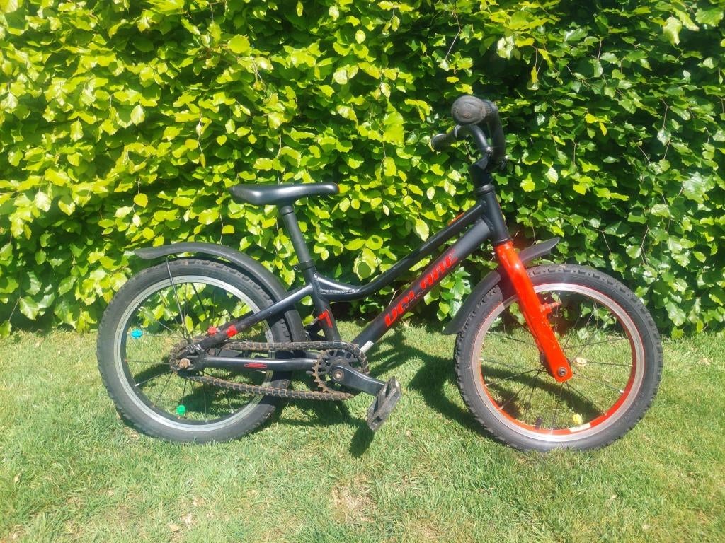 Kinderfiets 16 inch (4 jaar), Ophalen, Gebruikt, Terugtraprem, 16 tot 20 inch