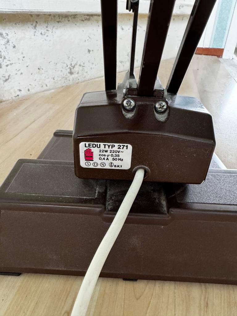 Vintage Loeplamp LEDU TYP 271 - Perfect voor precisiewerk, Ophalen, Gebruikt, Loeplamp