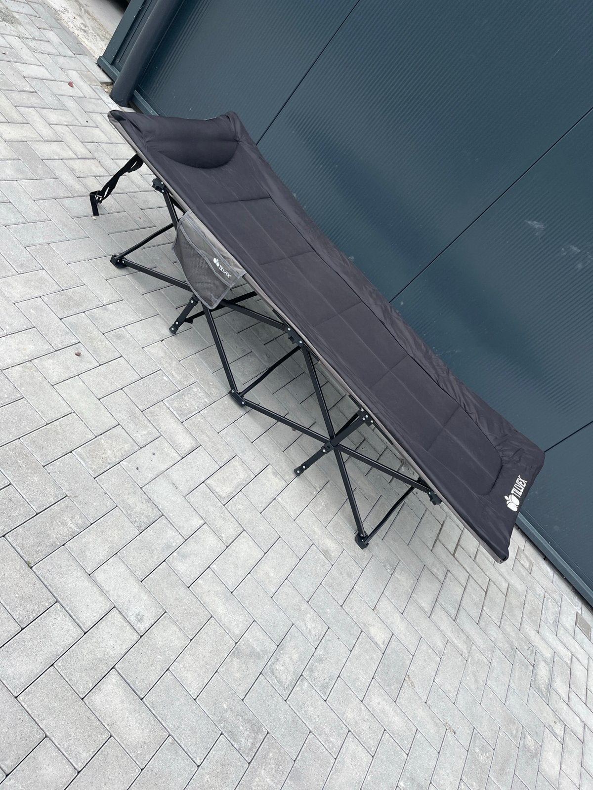 Tillvex opvouwbaar campingbed - Zo goed als nieuw, Ophalen, Zo goed als nieuw, Overige