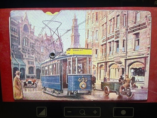 Amsterdam zeer oude dienstregeling. Heel mooi !, Ophalen of Verzenden, Gebruikt, Tram, Overige typen