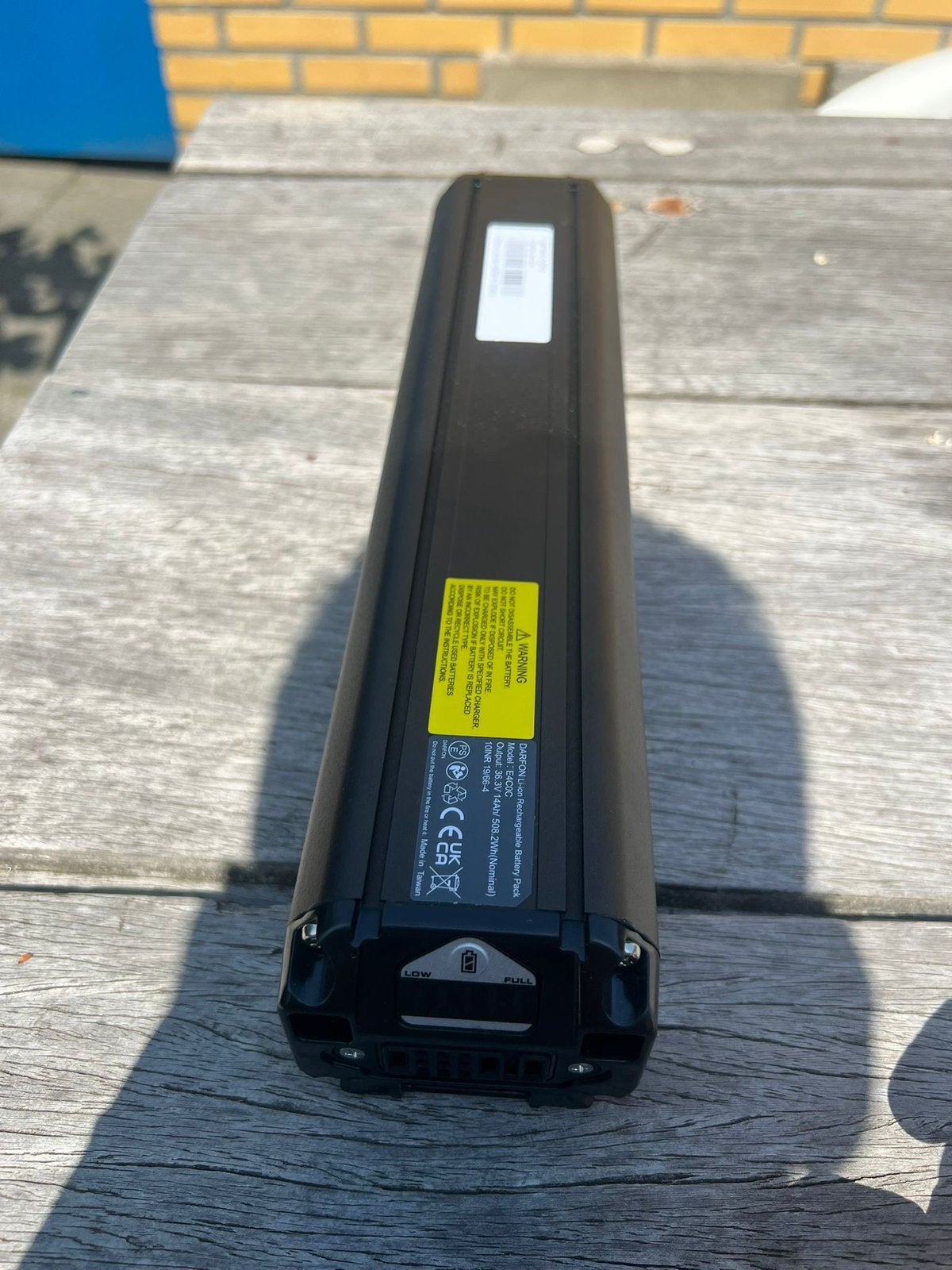 Darfon Cortina powertube Horizontaal-504 Wh, Ophalen of Verzenden, Zo goed als nieuw