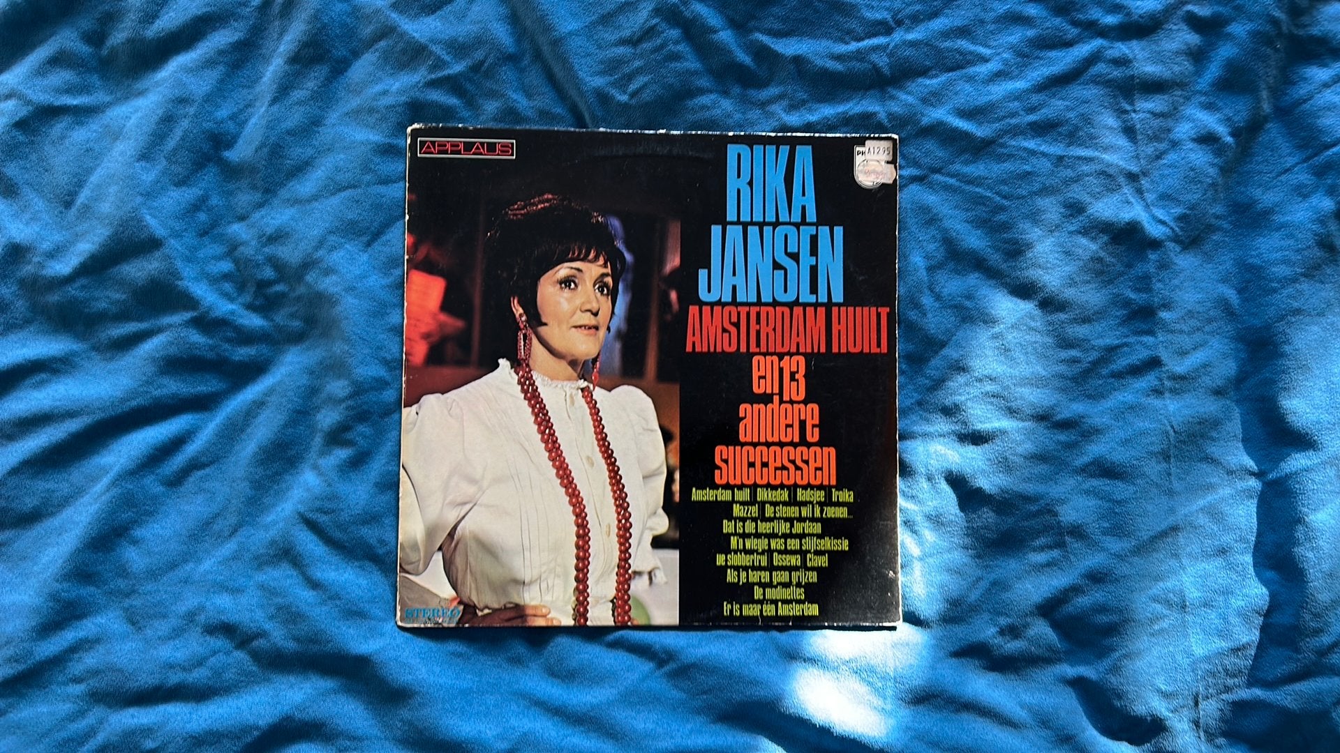 LP Rika Jansen, Cd's en Dvd's, Vinyl | Nederlandstalig, Gebruikt, Levenslied of Smartlap, 12 inch, Ophalen of Verzenden