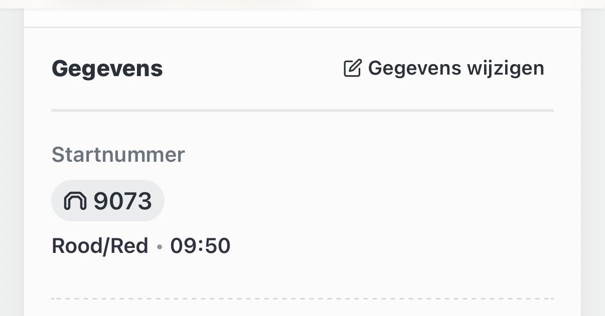 Dam tot damloop 1 ticket