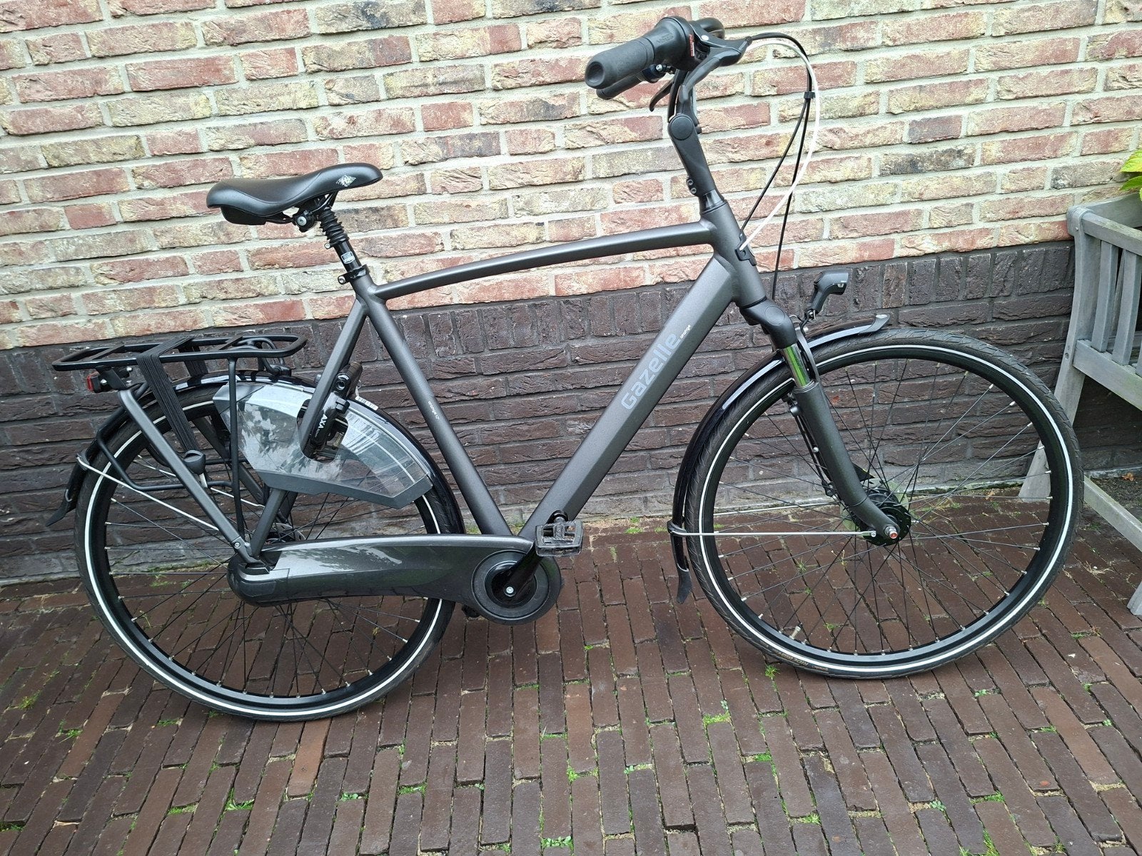 Gazelle Orange C7  heren fiets - mt 61 - Zeer mooi., Ophalen, Versnellingen, Zo goed als nieuw, 61 tot 65 cm