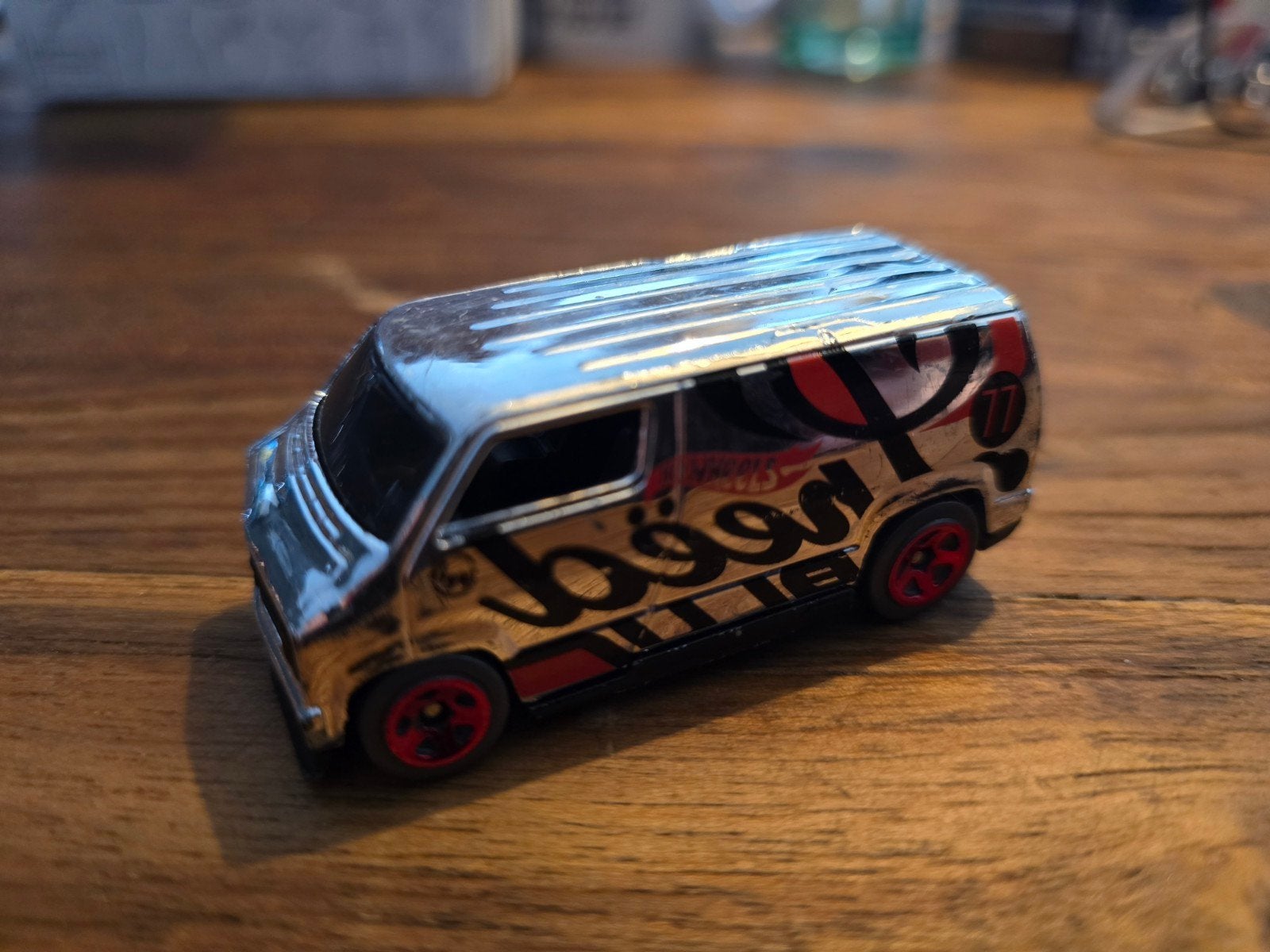 Hot Wheels Custom '77 Dodge Van 2018, Verzamelen, Speelgoed, Ophalen of Verzenden