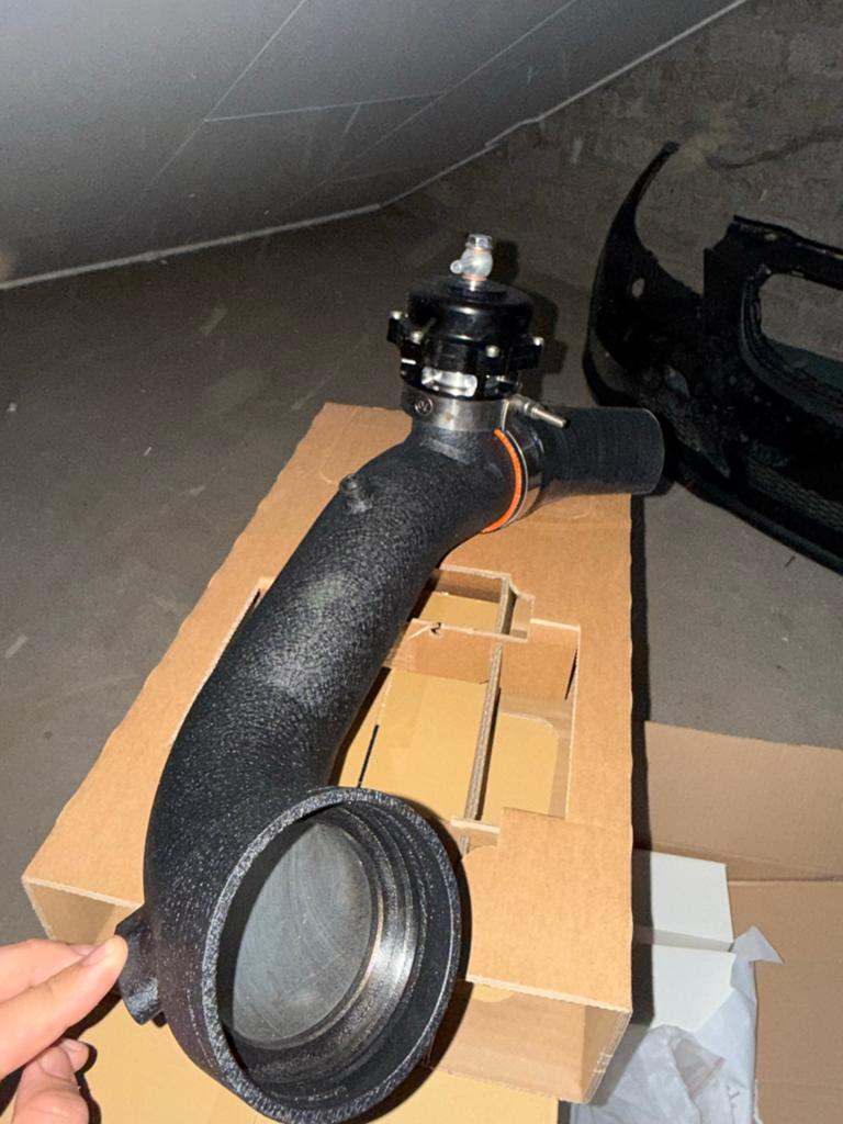 Blow-off valve met inlaatbuis bmw 335i n54, Auto-onderdelen, Ophalen of Verzenden, Gebruikt, Universele onderdelen
