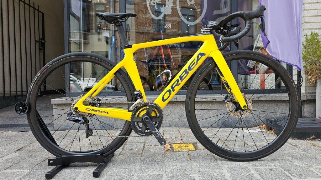 racefiets orbea orca aero M20i team-d disc ultegra di2, Ophalen, Zo goed als nieuw