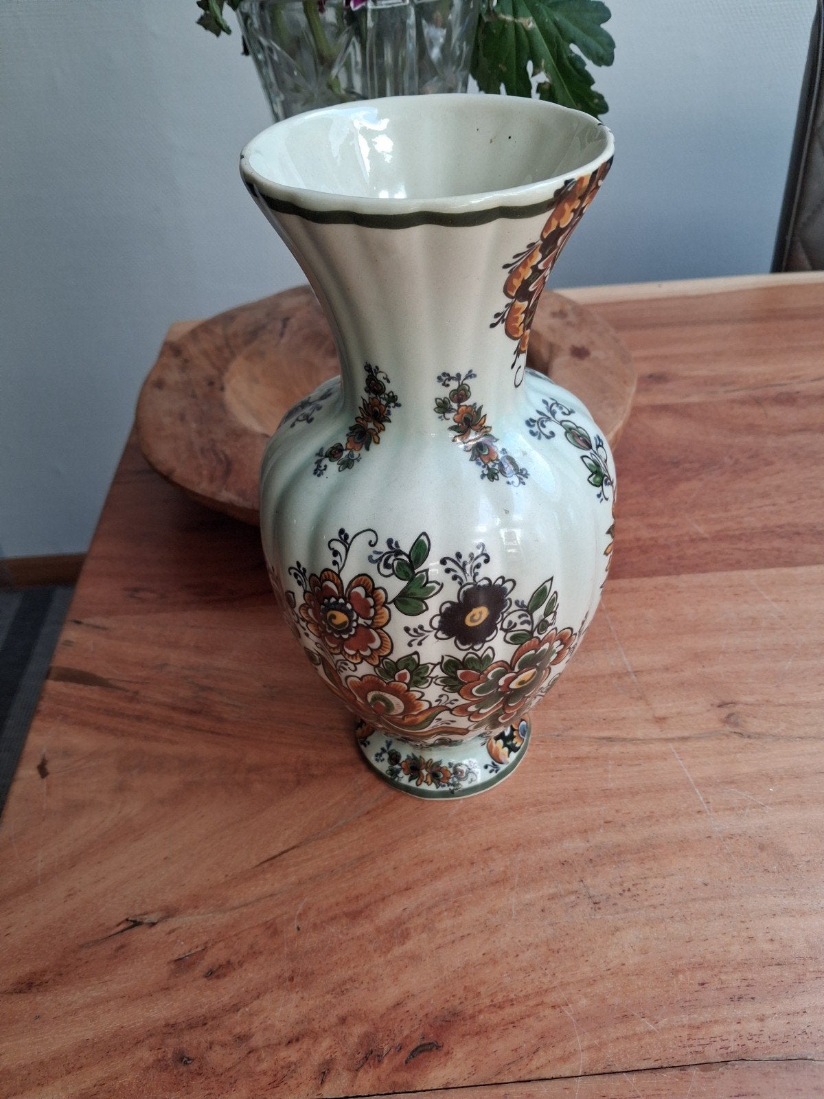 Bloemen vaas delft blauw, Antiek en Kunst, Ophalen of Verzenden