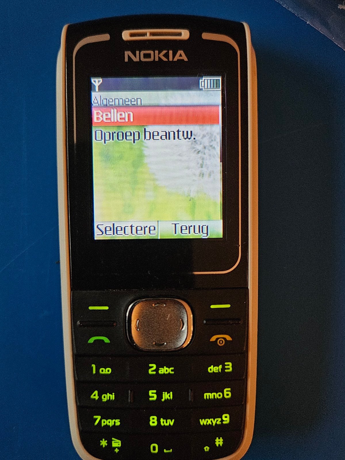 100% Goed werkende Nokia telefoon model 1650,met oplader €15, Overige kleuren, Geen camera, Fysiek toetsenbord, Ophalen of Verzenden