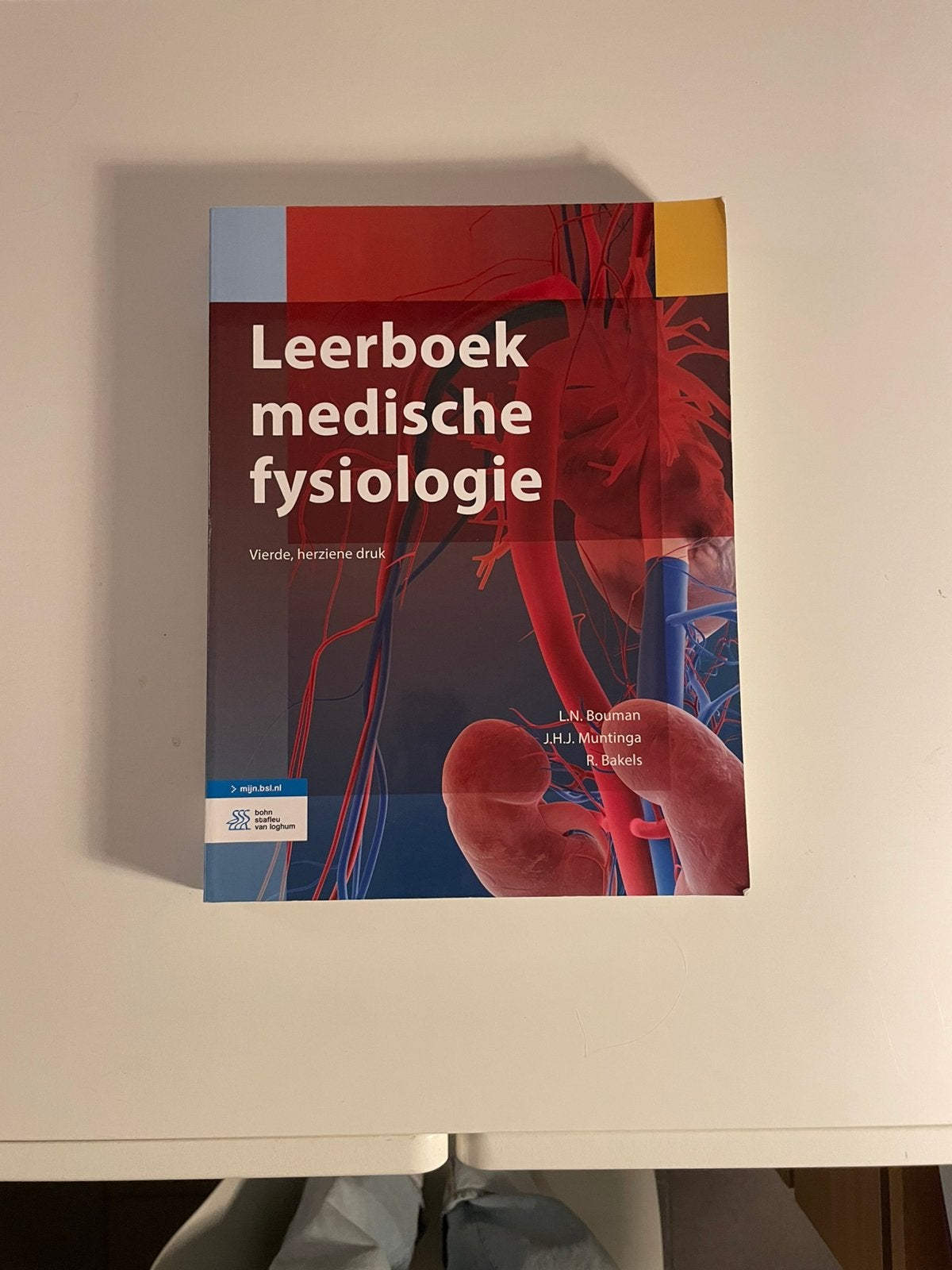 L.N. Bouman - Leerboek medische fysiologie, Ophalen, Zo goed als nieuw, L.N. Bouman; J.H.J. Muntinga; R. Bakels