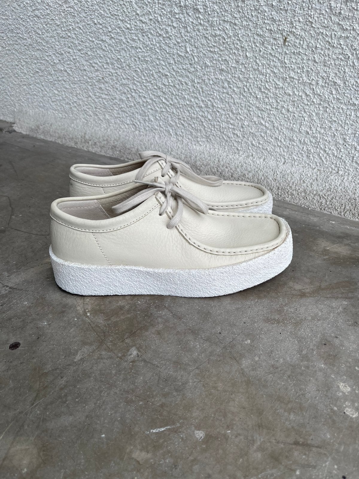Clarks Originals Wallabee Cup Woman White Nubuck, maat 41, Wit, Ophalen of Verzenden, Sneakers of Gympen, Clarks