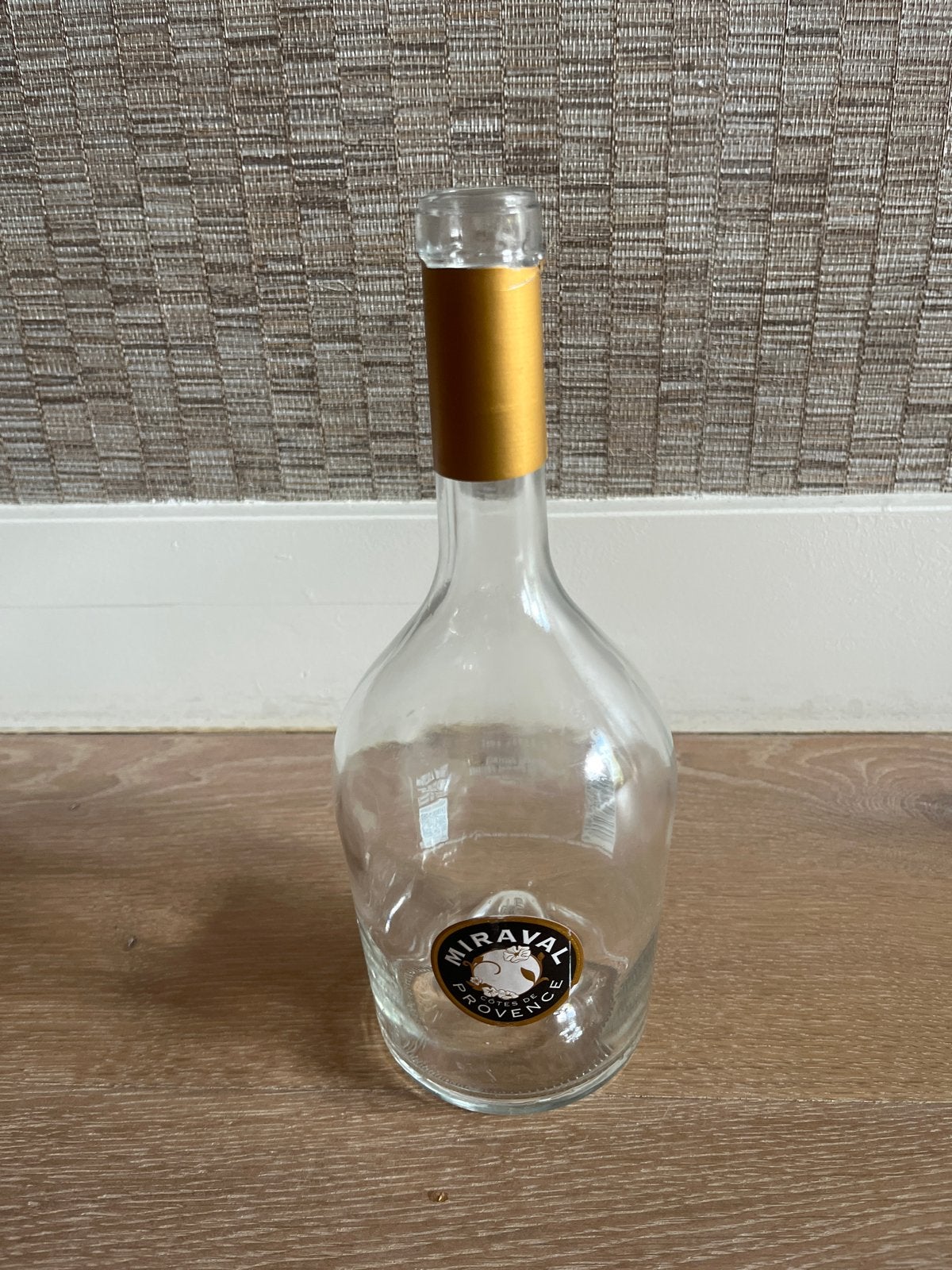 Lege Miraval Provence Wijnfles - Decoratie, Ophalen, Gebruikt, Roséwijn, Frankrijk