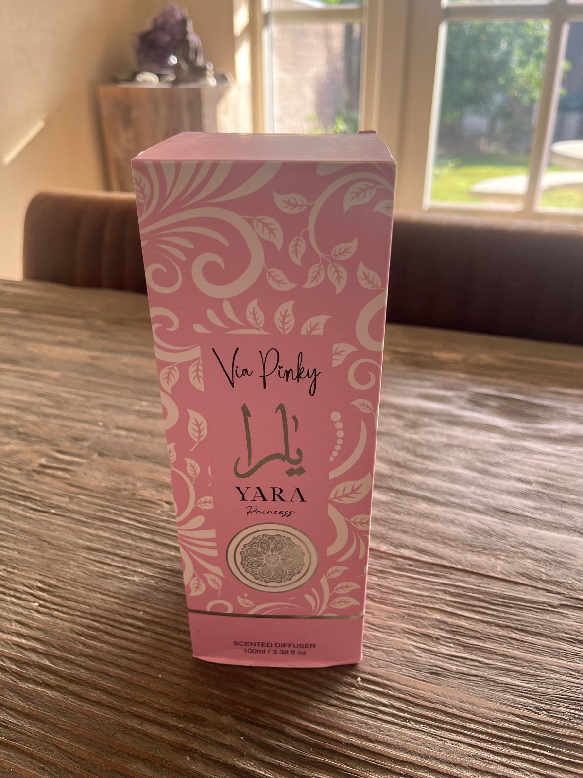 Via Pinky Yara Princess Geurdiffuser 100ml, F, Nieuw, Roze, Ophalen of Verzenden