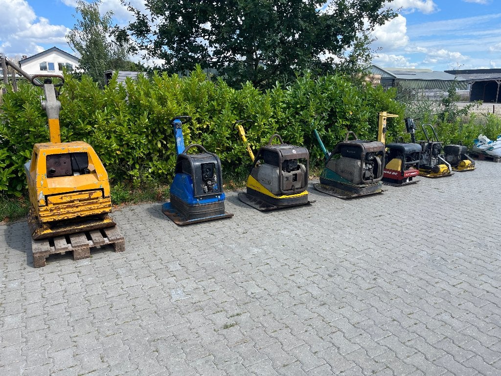 Partij diesel trilplaten Wacker DPU6055 Samac Ammann Dynapac, Tuin en Terras, .., Gebruikt, Divers, Ophalen