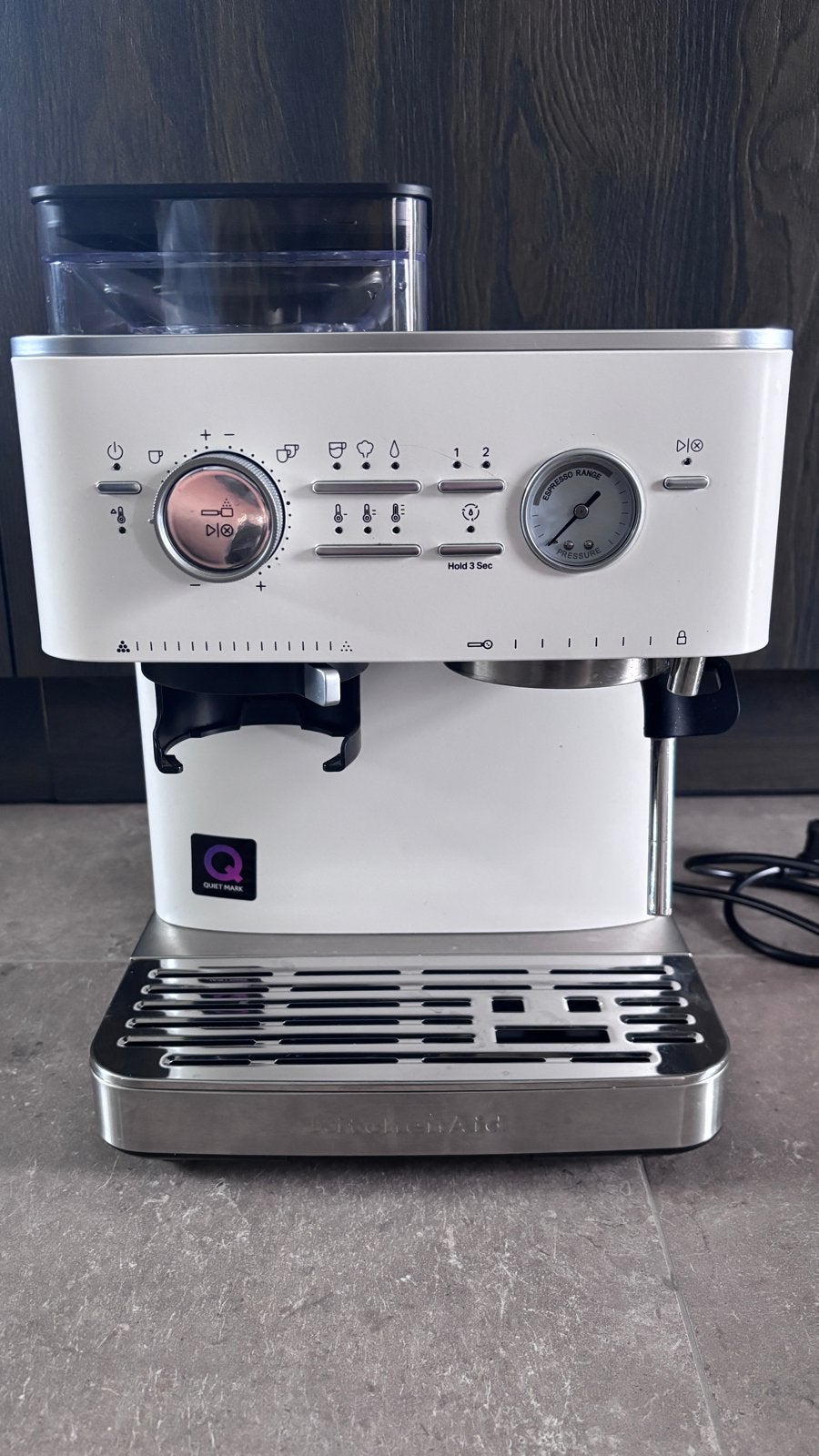 KitchenAid Espresso Apparaat, Ophalen, Afneembaar waterreservoir, Espresso apparaat, 10 kopjes of meer