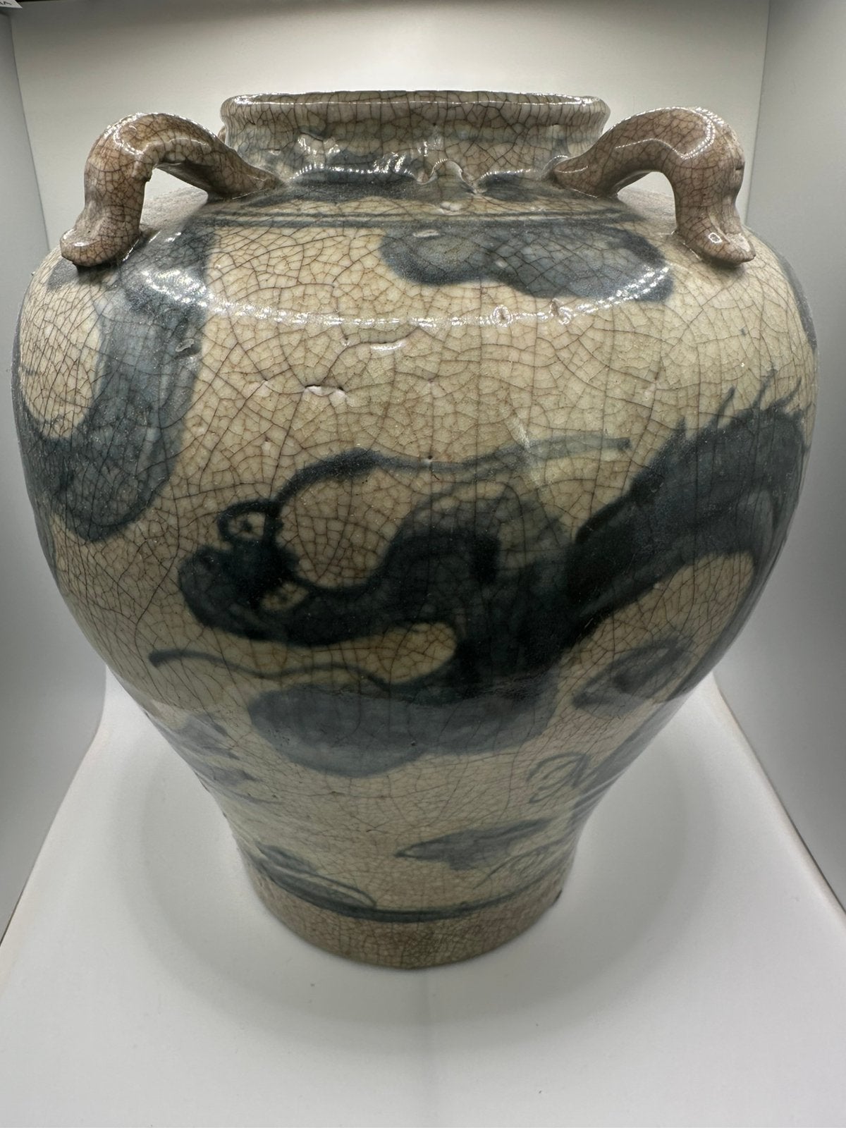 Antieke Chinese Swatow Vaas, Ophalen of Verzenden