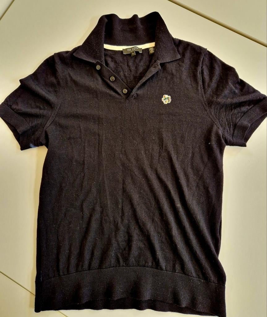 Mooie Ted Baker polo-trui maat S (, Ted Baker, Zwart, Ophalen of Verzenden, Zo goed als nieuw