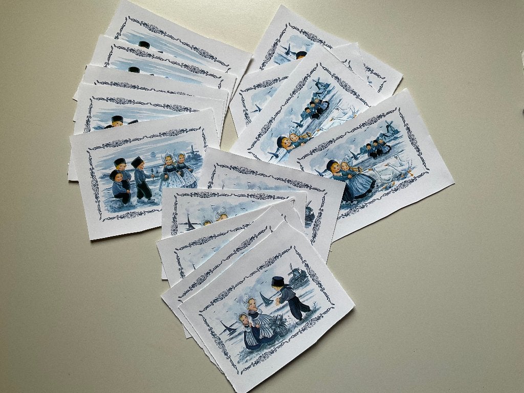 kaarten maken - 3D knipvellen - holland 2, Ophalen of Verzenden, Zo goed als nieuw, Overige thema's, Knipvel