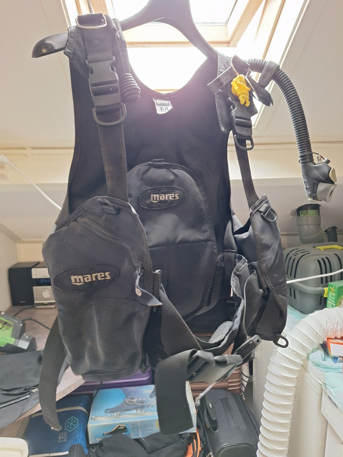 Mares Vector Origin Trimvest Maat M - Zwart, Watersport en Boten, Ophalen of Verzenden, Gebruikt, Trimvest of Wing
