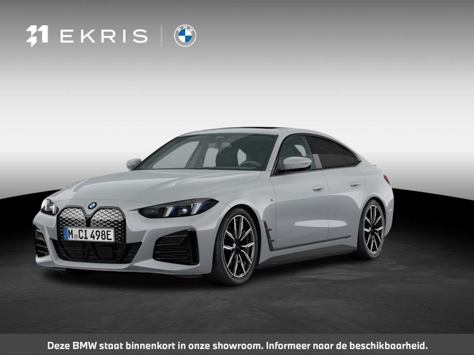 BMW i4 eDrive40 M Sportpakket Pro | Innovation Pack | Comfor, Auto's, BMW, Achterwielaandrijving, 510 min, Zwart, Automatische klimaatregeling