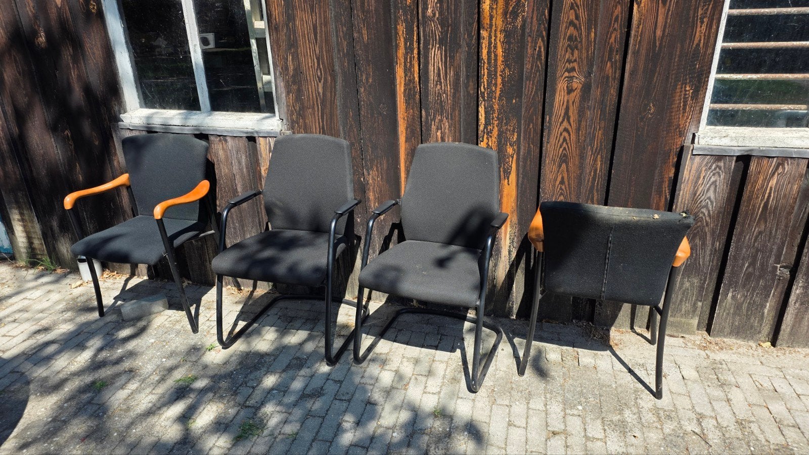 2 x 6 stoelen gratis, Ophalen