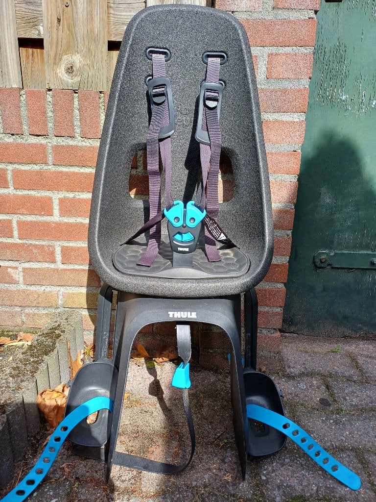 Thule Yepp - kinderzitje achter, Fietsen en Brommers, Fietsaccessoires | Fietsstoeltjes, Ophalen, Achterzitje, Yepp, 9 t/m 18 kg