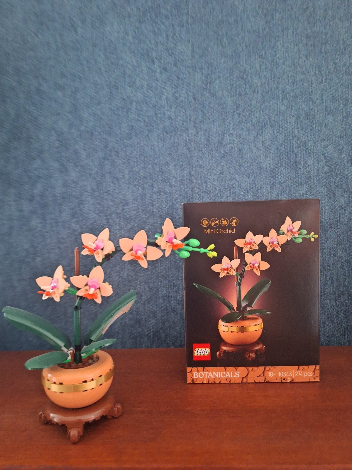 LEGO Botanicals Mini Orchidee (10343), Ophalen of Verzenden, Zo goed als nieuw, Overige merken