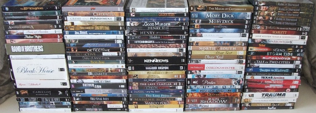 DVD Collectie *** TV-SERIES & MINI-SERIES ***, Alle leeftijden, Ophalen of Verzenden, Zo goed als nieuw