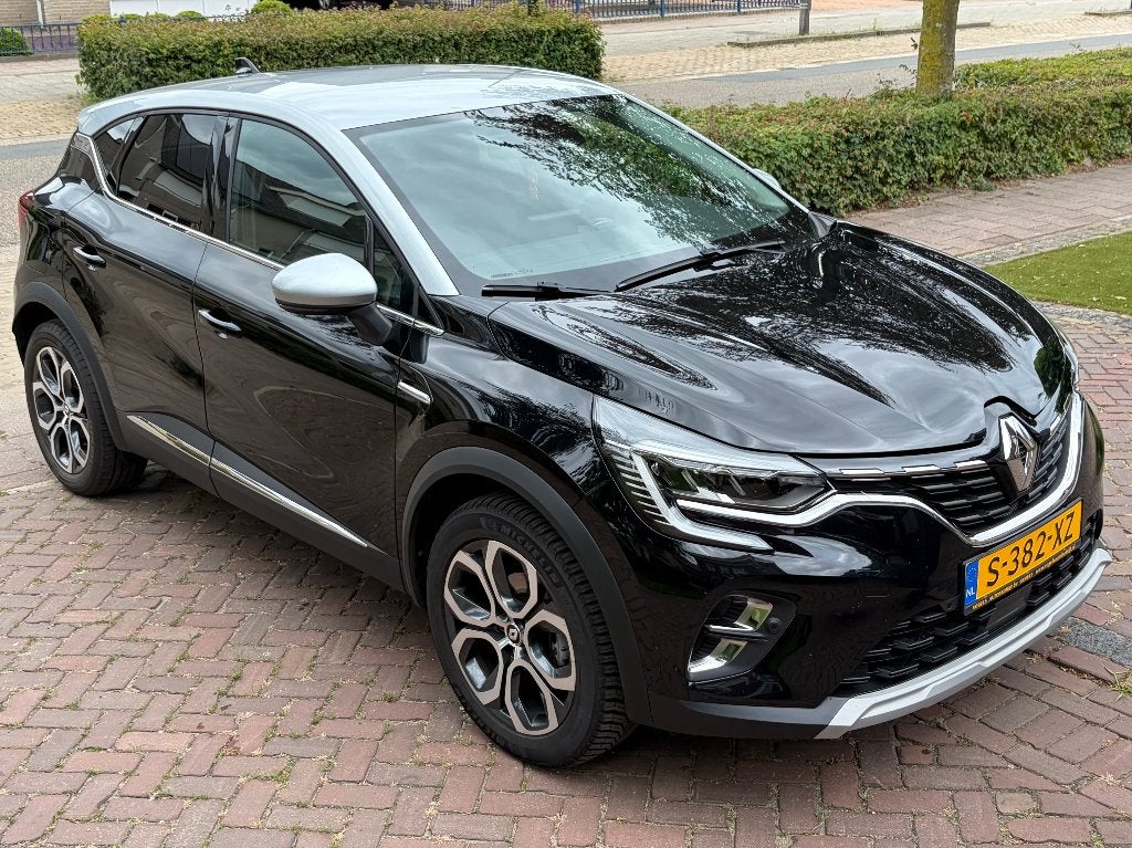 Renault Captur Intens 2023 - Groot Navischerm & Bi-Color dak, Auto's, Voorwielaandrijving, Dealer onderhouden, Leder en Stof, Zwart