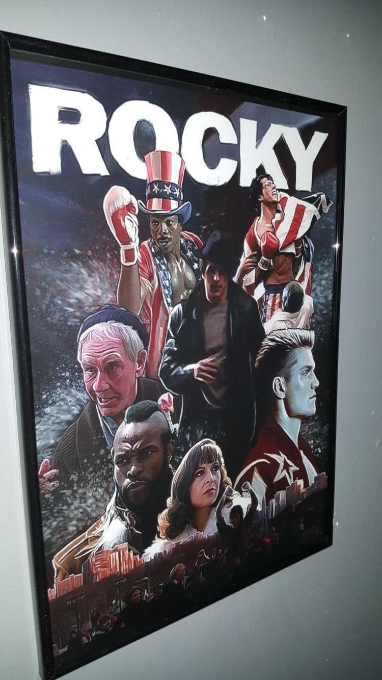 rocky, Ophalen of Verzenden, Zo goed als nieuw, A1 t/m A3, Film en Tv