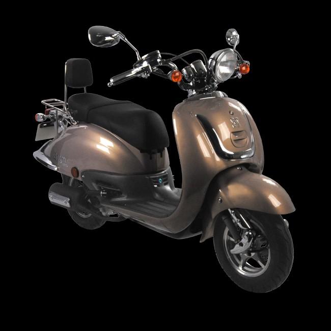 Retro AMG Scooter - Blauw Kenteken - Opknapper, Ophalen, Gebruikt, Benzine, AMG