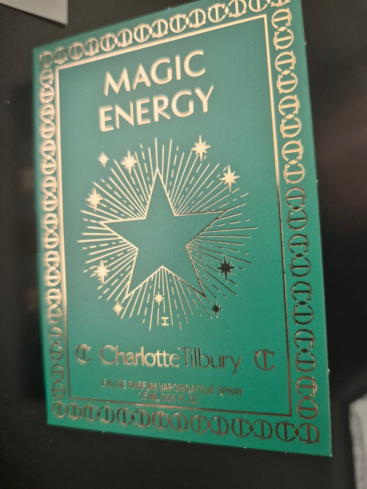 Charlotte Tilbury Magic Energy sample proefje parfum tester, Ophalen of Verzenden, Nieuw