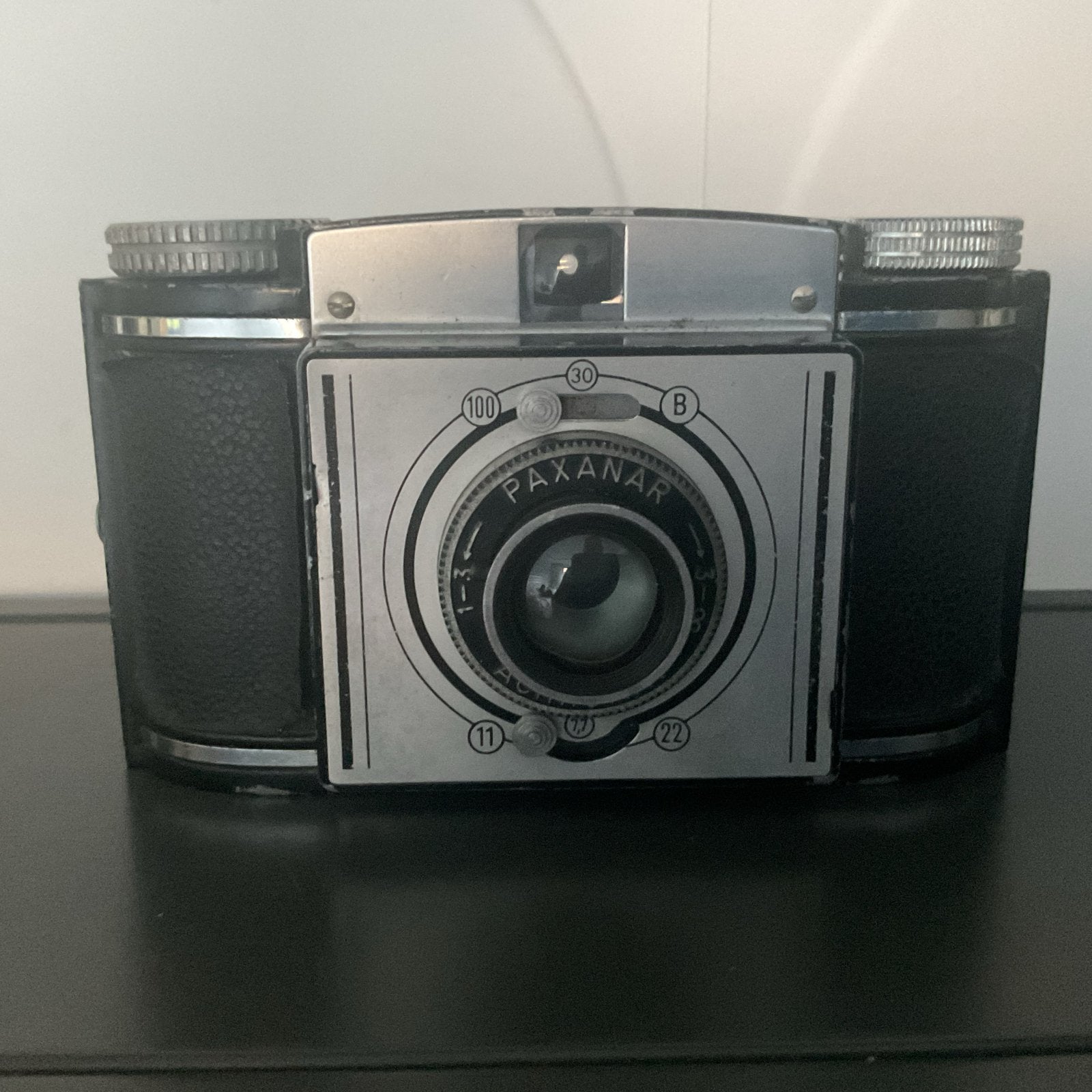 Vintage Paxanar Achromat opvouwbare camera -, Verzenden, Gebruikt, Compact, Overige Merken